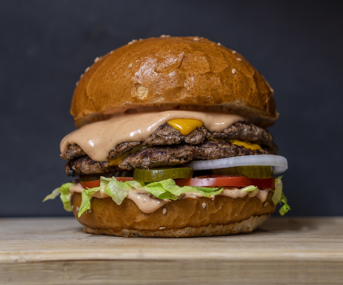 The AVM signature smash burger